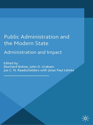 cover image of Public Administration and the Modern State